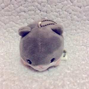 Earth Animal Friends Hamster Mini Plush Keychain